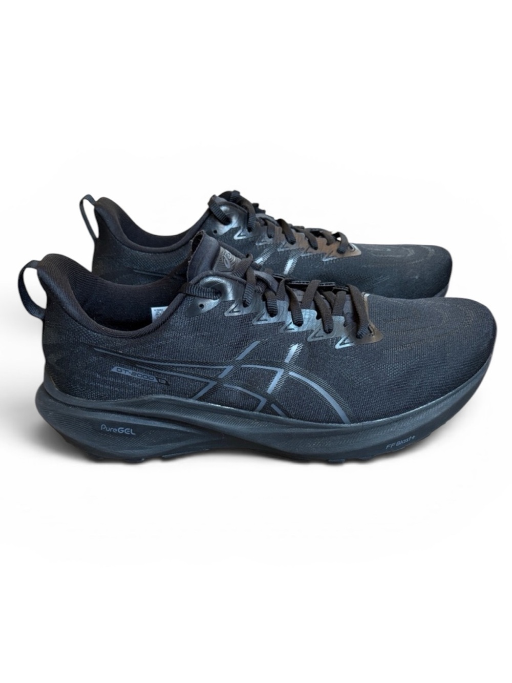 ASICS GT-2000 13 Running Shoes Men's 12W WIDE Triple Black Athletic